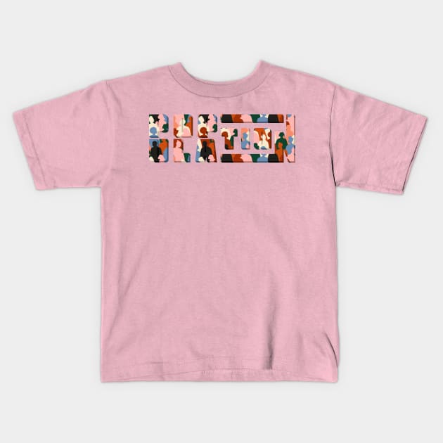 population 3D Kids T-Shirt by nelateni
